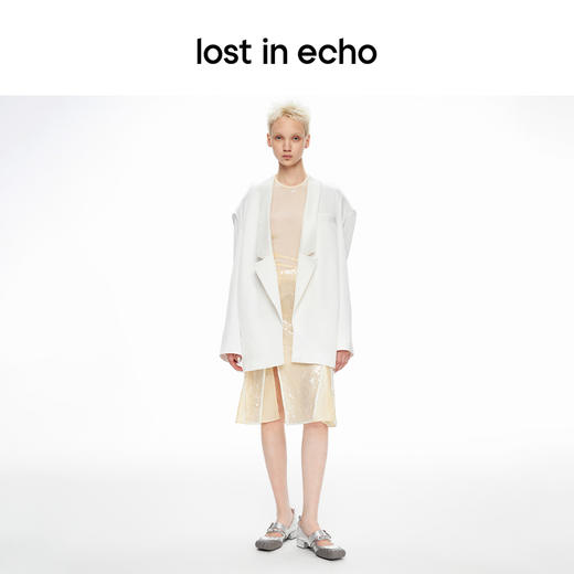 lost in echo2024春夏新款设计师品牌方头双扣带浅口芭蕾舞单鞋女 商品图1