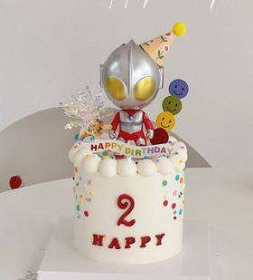 【优品系列】---【咸蛋超人】儿童蛋糕