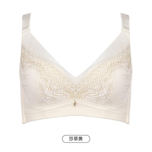 都市丽人美体纤塑强塑调整型内衣女蕾丝塑身B杯3/4杯超薄文胸记忆钢圈四排扣LJ43B7 商品图10