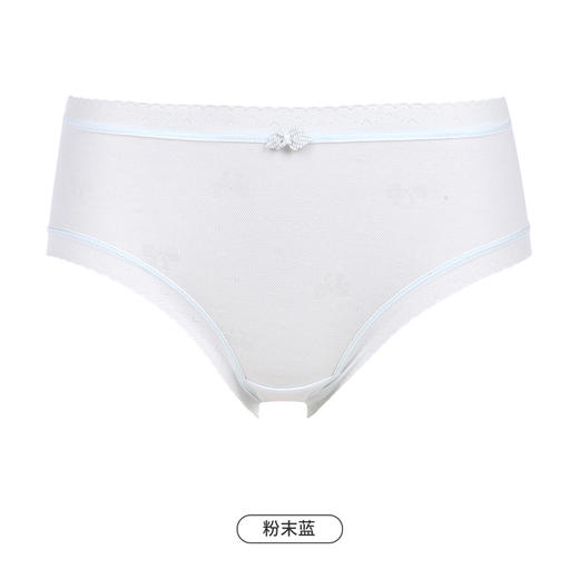 都市丽人基础系列舒肤棉内裤女棉提花纯棉女士内裤低腰平角内裤LK45A8 商品图11