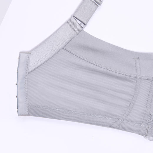 都市丽人舒软挺塑轻塑调整型内衣女蕾丝塑身CDE杯3/4杯超薄文胸软钢圈五排扣LJ43A5 商品图6