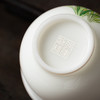 【凌波仙子】冰种玉瓷/羊脂玉瓷，茶具套组、主人杯、闻香杯、龙蛋壶，堆金工艺 触感立体，温润通透 精工复刻，作者签章 品质保证，包装精致 高端好礼 商品缩略图8
