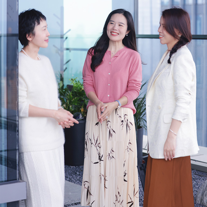 【现货】“墨竹”新中式竹叶复古褶皱半身裙