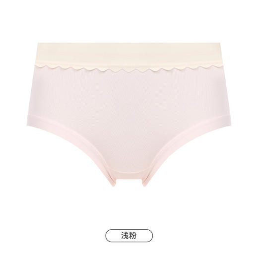 都市丽人健康系列舒肤棉内裤女纯棉女士内裤中腰平角内裤LK45D6 商品图12
