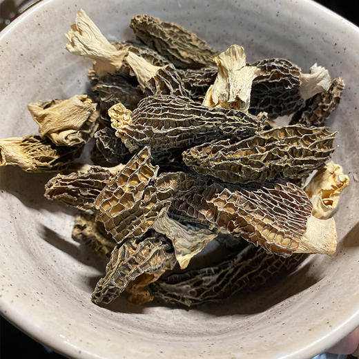 鲜珥家高海拔羊肚菌C级 野生菌干货煲汤干货50g 商品图4