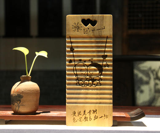 家规神器樟木搓衣板°大&小款 商品图6