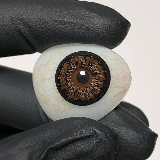 正品大直径年抛 Sheepcon黑皮诺美瞳 直径14.5着色14.4 韩国 商品图5