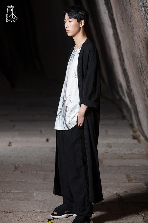 荷木HEMU[MEN]竹砚·锥形裤 商品图0