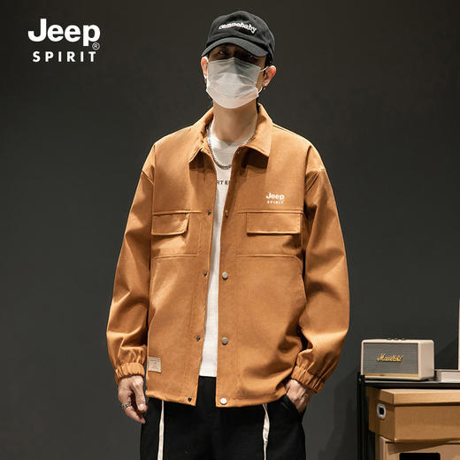 【硬挺有型 直发专柜款】Jeep Spirit重磅翻领夹克 商品图4