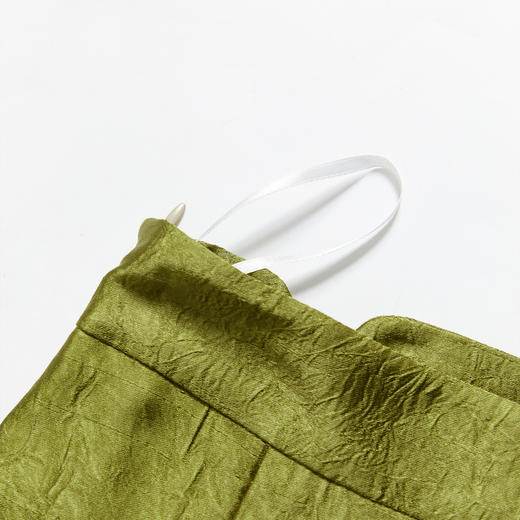 新中式国风复古盘扣半身裙新款气质优雅侧开叉中长裙V0440181 商品图5