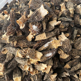 鲜珥家高海拔羊肚菌C级 野生菌干货煲汤干货50g