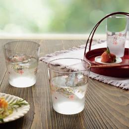 【东洋佐佐木】和纹樱花玻璃对杯