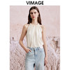 VIMAGE纬漫纪夏季新款气质无袖修身显瘦上衣V2113726 商品缩略图5