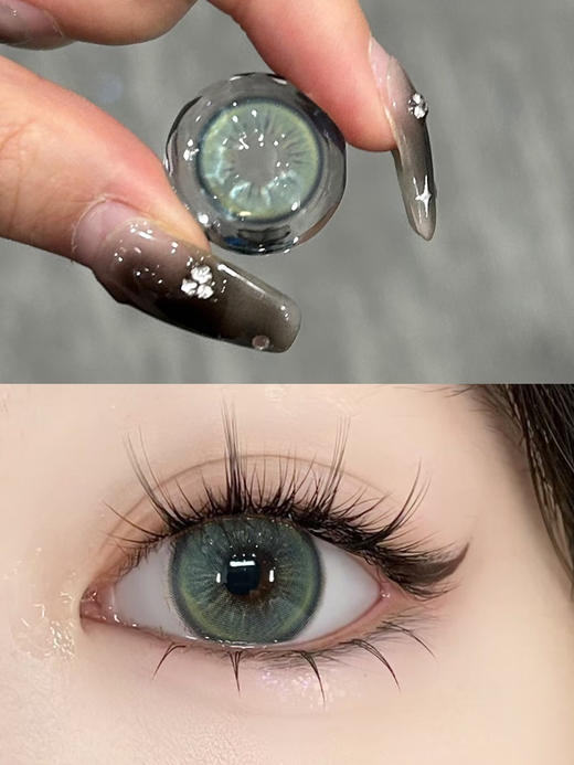 『大直径日抛』 YEELENS-混血C34绿-14.5mm【日抛0-800度 无525/575】 商品图0