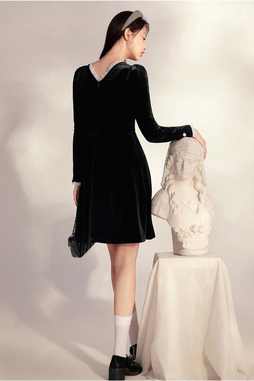 LED'IN 法式优雅复古连衣裙 10212 商品图2