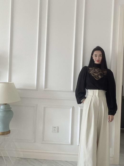 自制款高腰阔腿裤LSQ 商品图1