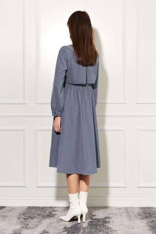 amadella 时尚雾霾蓝连衣裙 11152 商品图2