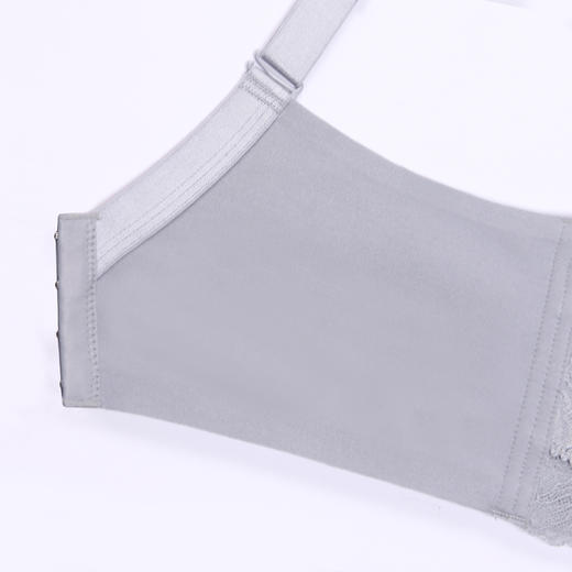 都市丽人舒软挺塑轻塑调整型内衣女蕾丝塑身A杯3/4杯A加厚B中厚文胸无钢圈四排扣LJ41A5 商品图7