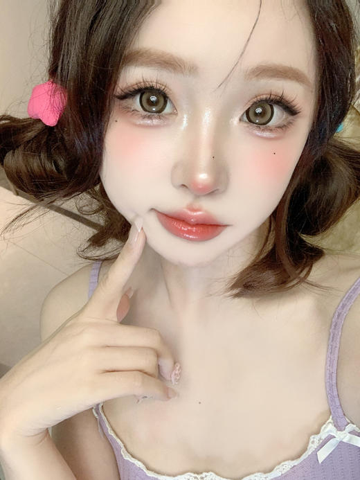 正品大直径年抛 Sheepcon月光小狗美瞳 直径14.5着色14.4 韩国 商品图3