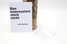 #谚语# nicht die Bohne是什么意思？