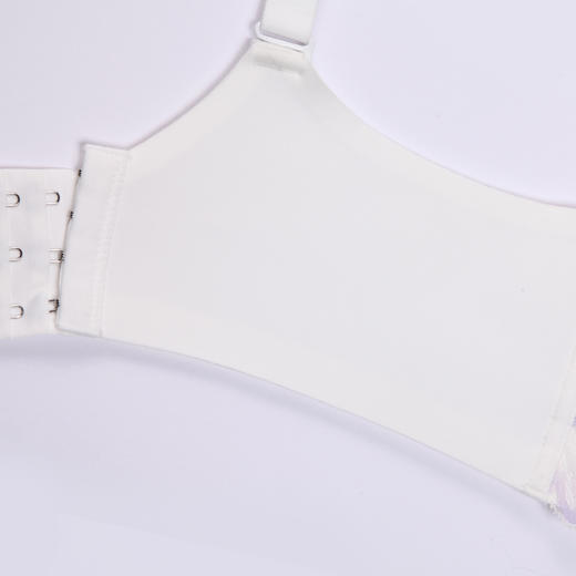 都市丽人聚拢升杯内衣女蕾丝文胸B杯适穿3/4杯中厚常规内衣无钢圈四排扣YB45A3 商品图8