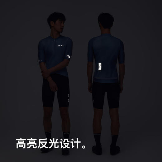 GRC桀骜无尽春夏新款cmyk系列像素点阵男士短袖公路自行车骑行 商品图3