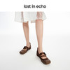 lost in echo2024春夏新款设计师品牌方头双扣带浅口芭蕾舞单鞋女 商品缩略图3