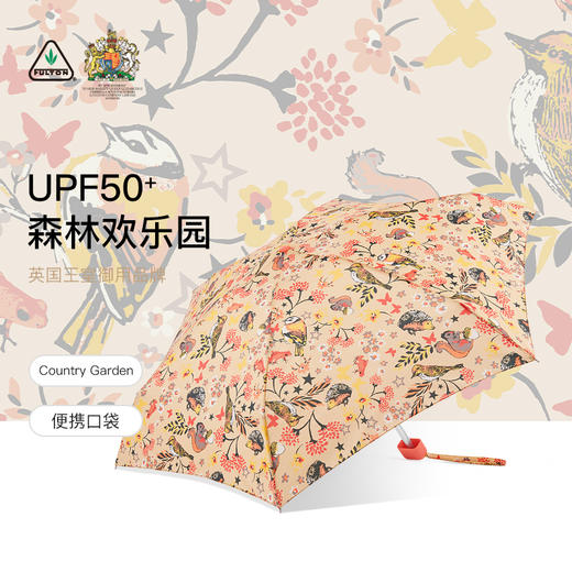 FULTON英国Country Garden碎花遮阳伞女晴雨 商品图0