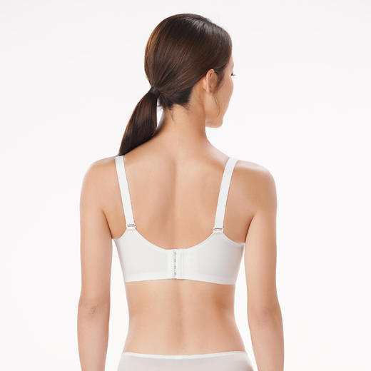 都市丽人聚拢升杯内衣女蕾丝文胸B杯适穿3/4杯中厚常规内衣无钢圈四排扣YB45A3 商品图3