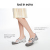 lost in echo2024春夏新款设计师品牌方头双扣带浅口芭蕾舞单鞋女 商品缩略图2