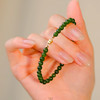 【推荐】小绿莺和田玉菠菜绿碧玉手链 颗颗精选 润如凝脂 商品缩略图1