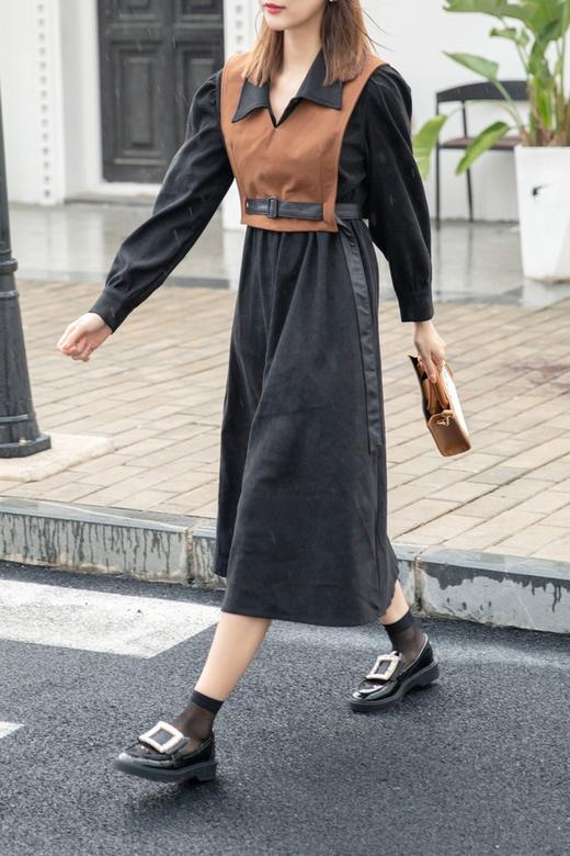 ANSUABEL 马甲衬衫裙两件套套装 14542【不含腰带】 商品图3