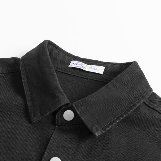 【断码清仓】HX 春秋季水洗牛仔衬衫式茄克衫外套S105411042101 商品图4