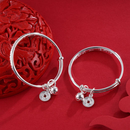 子佩集S999银【出入平安】童镯【TZ000622】2403 商品图4