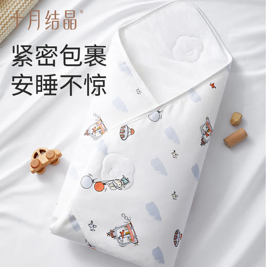 婴儿包单春秋季初生新生婴儿包被纯棉秋冬款抱被产房用品 商品图0