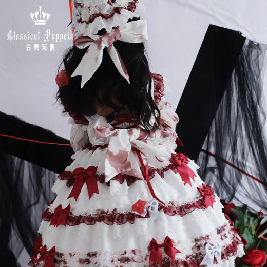 【再贩，全款预售】童装 安东尼蛋糕日常OP 血誓/骸骨 古典玩偶 Lolita 商品图4