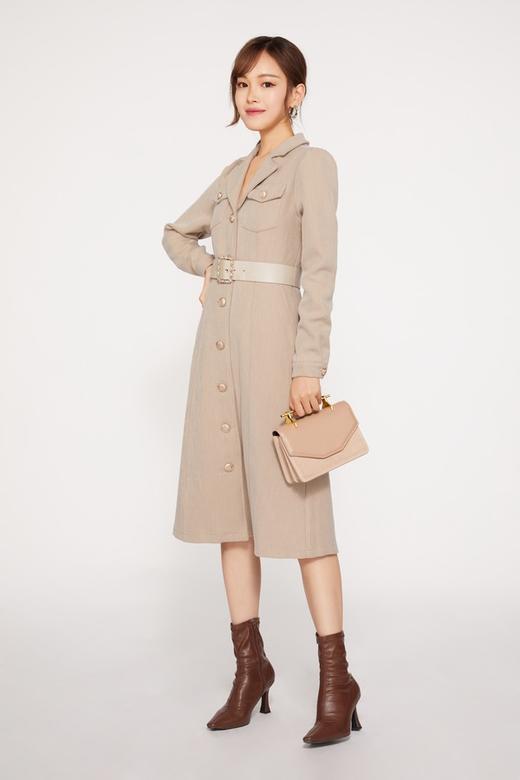 LNNNS 时尚简约外套式连衣裙 10037 商品图0