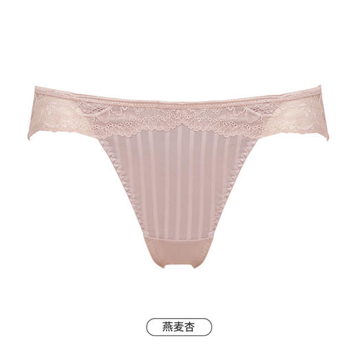 都市丽人薄透丝滑内裤女蕾丝+泳布内裤三角内裤YP45A5 商品图14