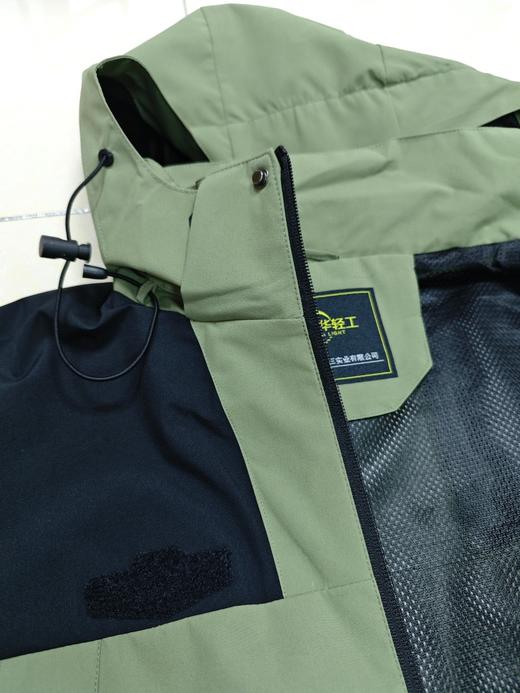 【贴标款夹克风衣男女同款】无内胆单层户外休闲运动男女同款上衣可拆卸帽夹克风衣外套有3处魔术贴位置 03h 商品图2