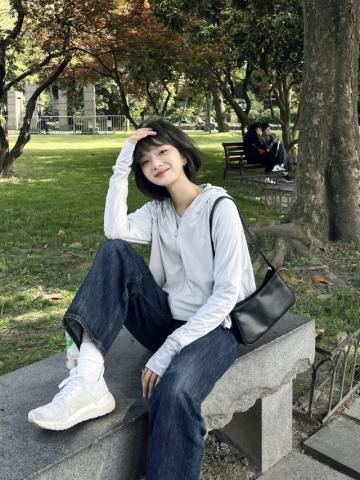 蕉下冰薄系列披肩防晒服（远山灰）-M号 商品图6