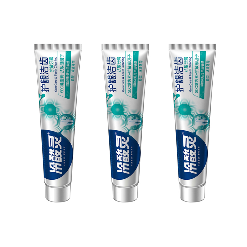 冷酸灵护龈洁齿抗敏感牙膏140g*3支