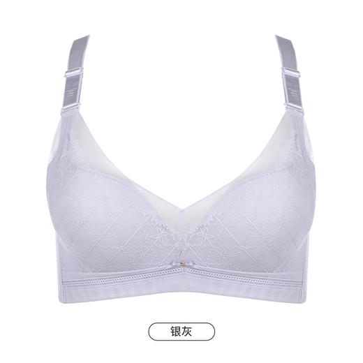 都市丽人舒软挺塑柔型杯轻塑塑身内衣女锁边AB杯适穿3/4杯A中厚B薄款文胸无钢圈四排扣LJ44B9 商品图13