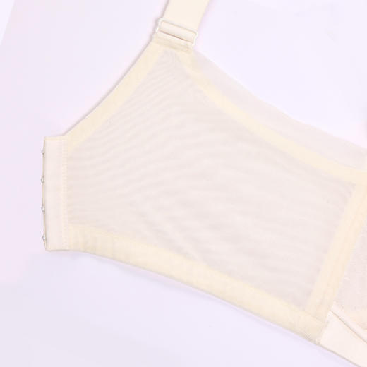 都市丽人完美包容大罩杯内衣女蕾丝文胸CDE杯适穿3/4杯超薄款速干软钢圈四排扣YB43J6 商品图6