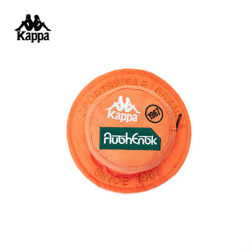 Kappa卡帕零钱包2024新款男女刺绣单肩包休闲撞色手领包K0EX8BQ01 商品图1