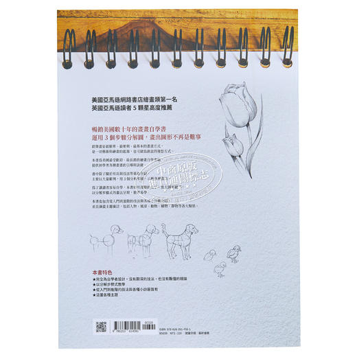 【中商原版】铅笔画新手的第一本书：3个步骤，81个范例，教你学会用铅笔画各种主题(2版) 港台艺术 华特·佛斯特等 商品图3