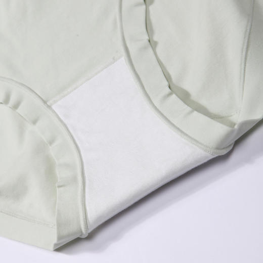 都市丽人健康系列舒肤棉内裤女纯棉女士内裤中腰平角内裤LK45D6 商品图8