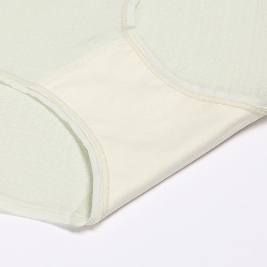 都市丽人基础系列无缝面料一体美臀平角女士内裤新年本命年红品中腰平角裤LK35J6 商品图6