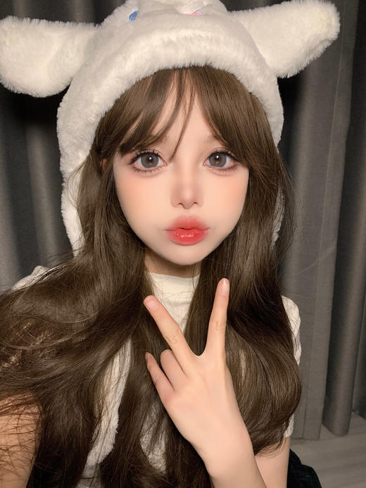 正品大直径年抛 Sheepcon椰子气泡水美瞳 直径14.5着色14.4 韩国 商品图9