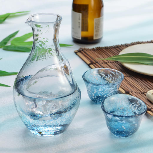 【东洋佐佐木】冷酒壶套装（水色） 商品图0