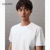 CKJ新款男士休闲简约印花丝光棉光滑短袖T恤J326336 商品缩略图11